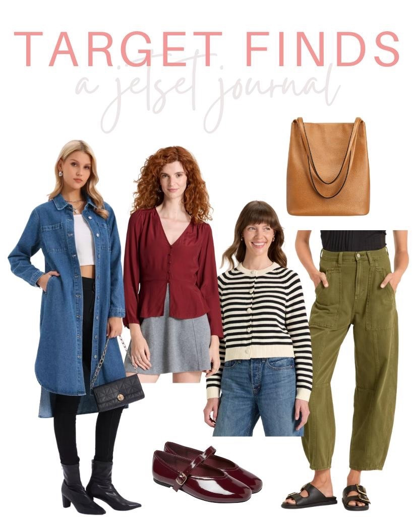 These are some easy, everyday, affordable pieces at target that are perfect for fall!
#denimshirt #stripedcardigan #ballerinaflats #trendylook #targetessential #targetfinds #seasonalfavorites #cozyoutfits #everydaylooks #fallstyle #freshfashion #fallfashion

#LTKSeasonal #LTKStyleTip #LTKU