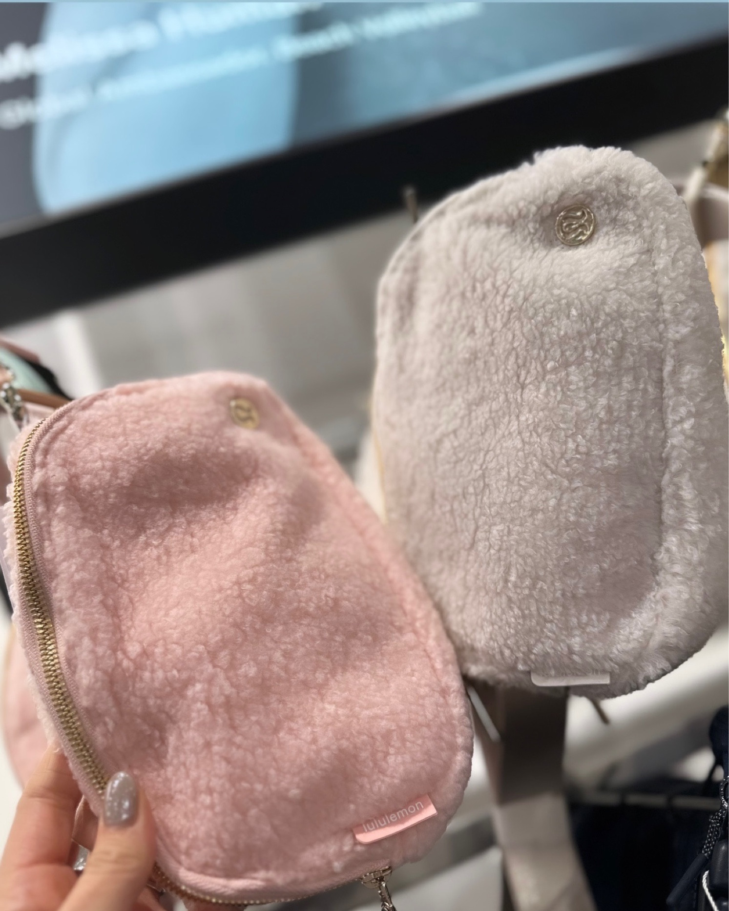 Loving these cute fleece belt bags from Lululemon! Great gift for her / gift for a teen

#LTKitbag #LTKfindsunder50 #LTKGiftGuide