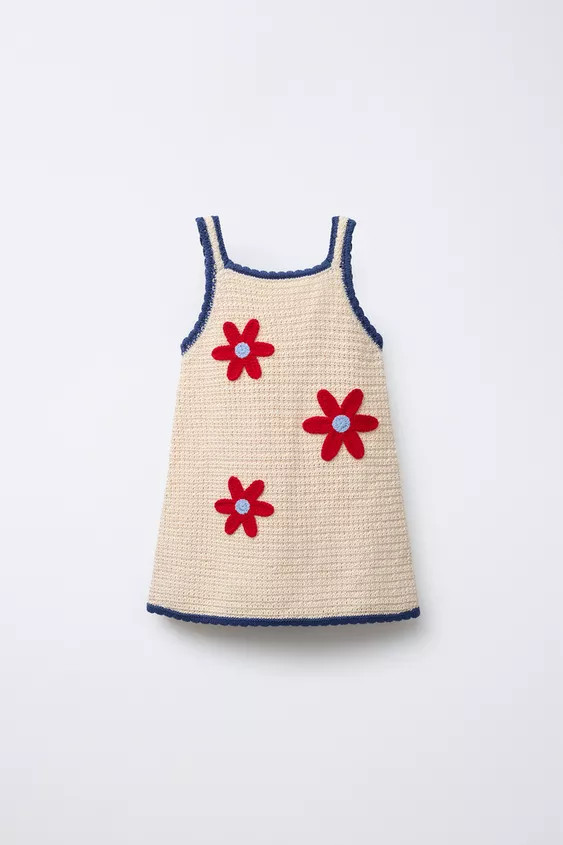 FLORAL KNIT DRESS | Zara US