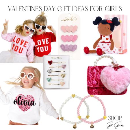 Valentine’s Day gift ideas for little girls! 

Cute sweatshirts for girls, little girls purse, little girl hair accessories, valentines bracelet for little girls, Amazon finds, valentines doll present girls 

#LTKkids #LTKbaby #LTKunder50