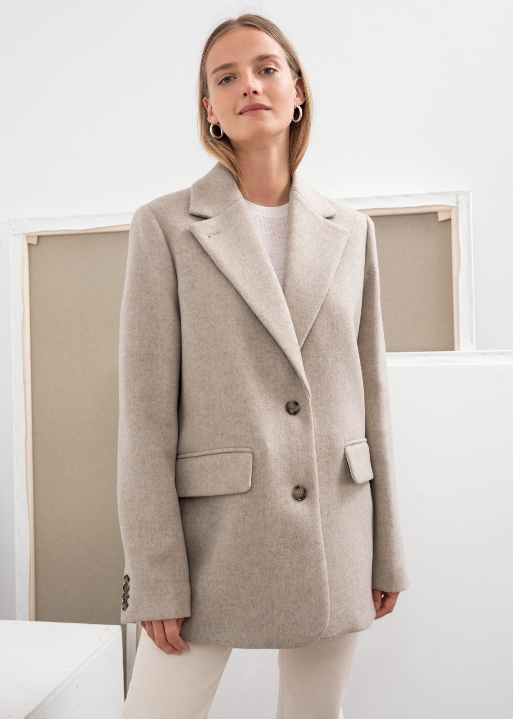 Wool Blend Oversized Blazer | & Other Stories (EU + UK)