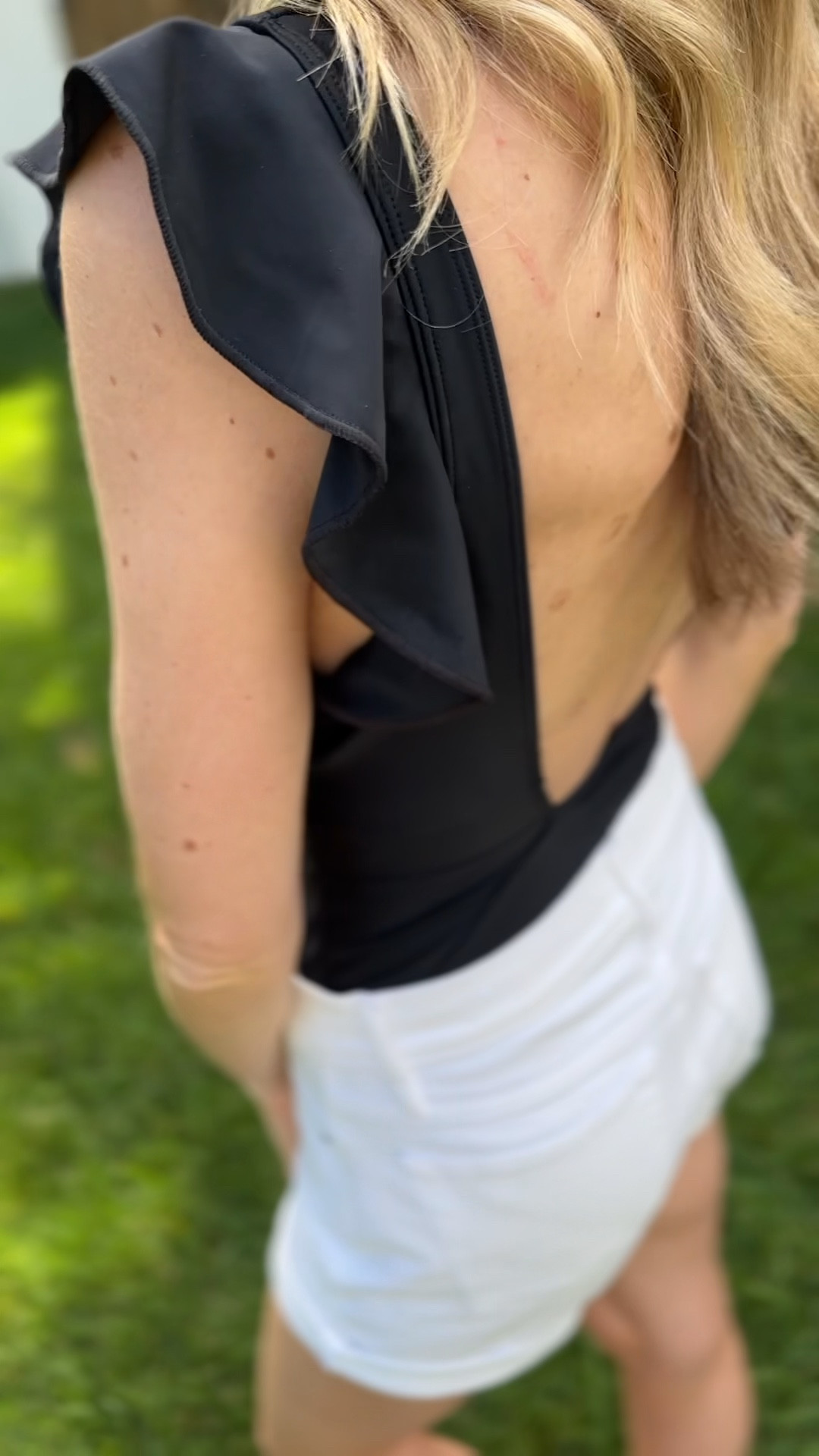 Favorite swim suit alert! Ruffle backflip suit is just the best. Has structure, detail and a modest coverage booty. All the things I need ;) wearing size 4. 

#LTKSummerSales