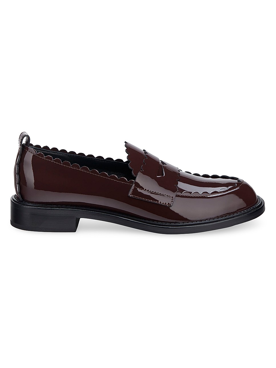 Janise Patent Leather Penny Loafers | Saks Fifth Avenue
