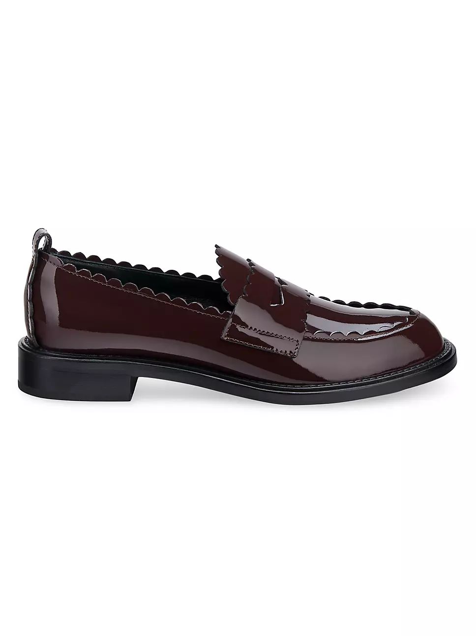 Janise Patent Leather Penny Loafers | Saks Fifth Avenue