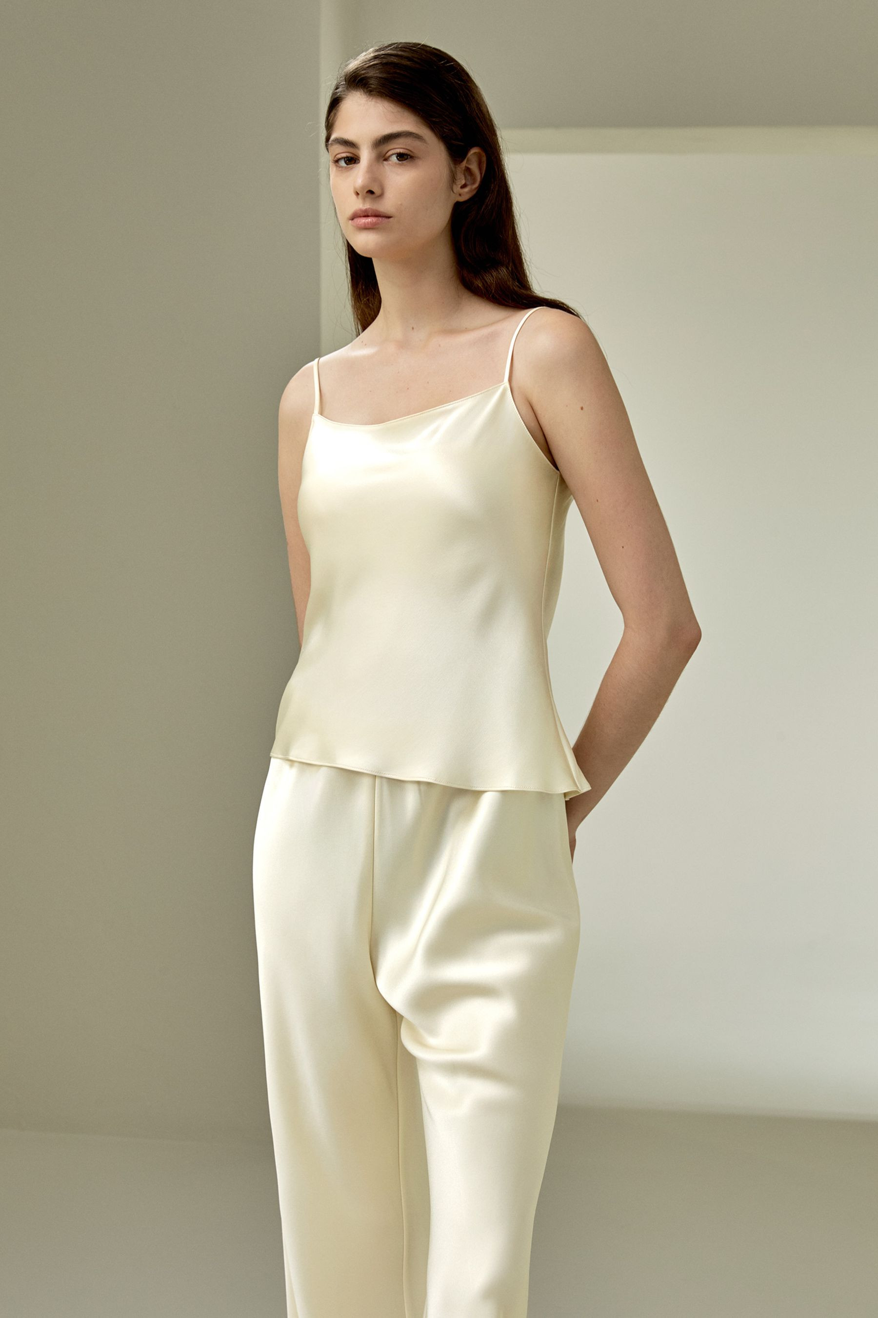 Double-Faced Silk Charmeuse Camisole | LILYSILK