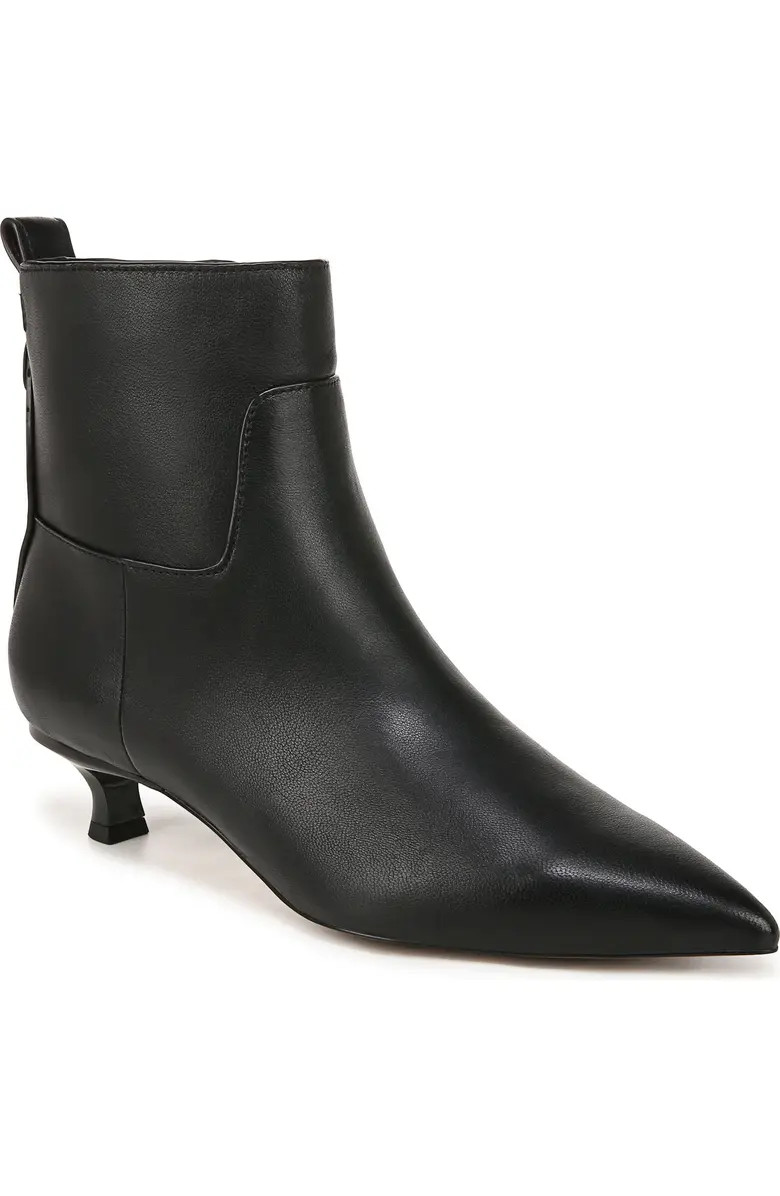 SARTO by Franco Sarto Mala Pointed Toe Kitten Heel Bootie (Women) | Nordstrom | Nordstrom