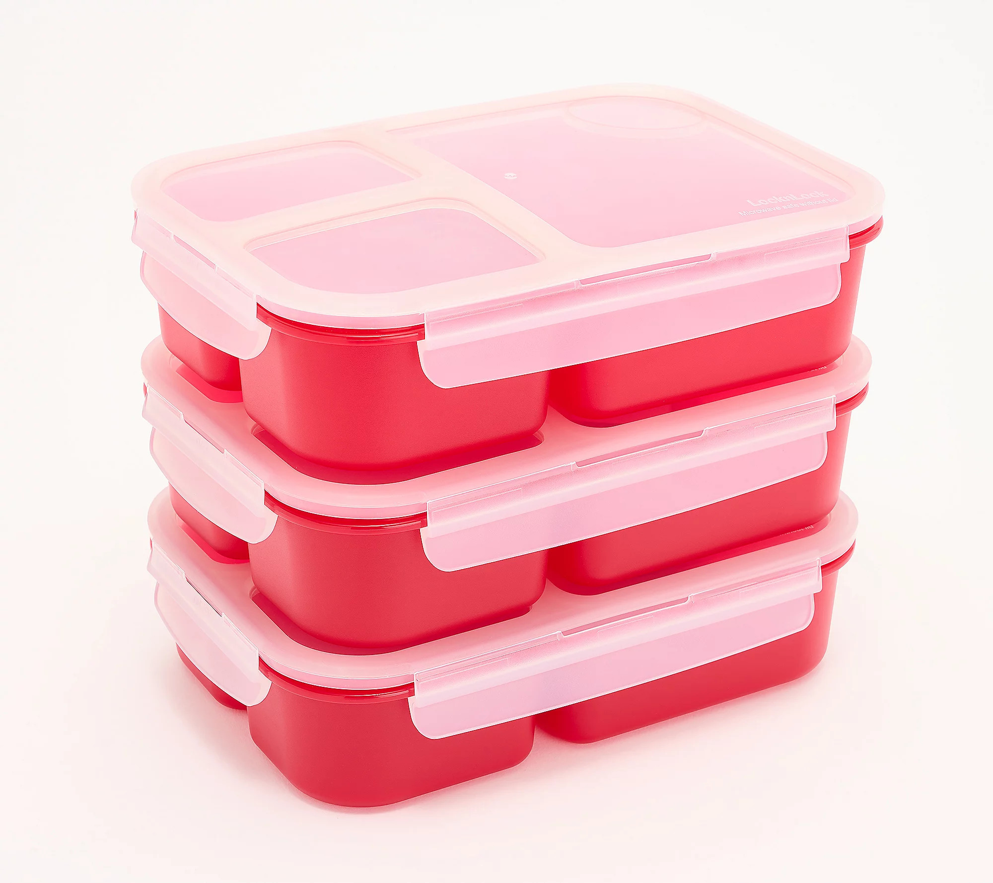 LocknLock Set of 3 Bento Lunch Boxes | QVC