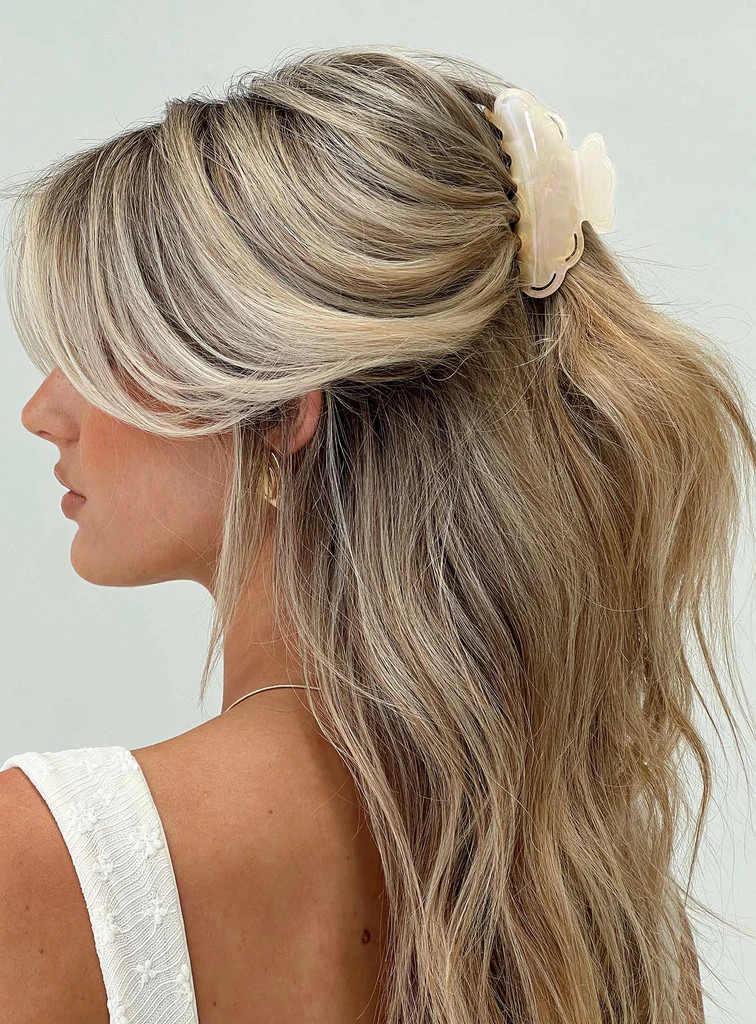 Lush Hair Clip Pack Cream | Princess Polly US