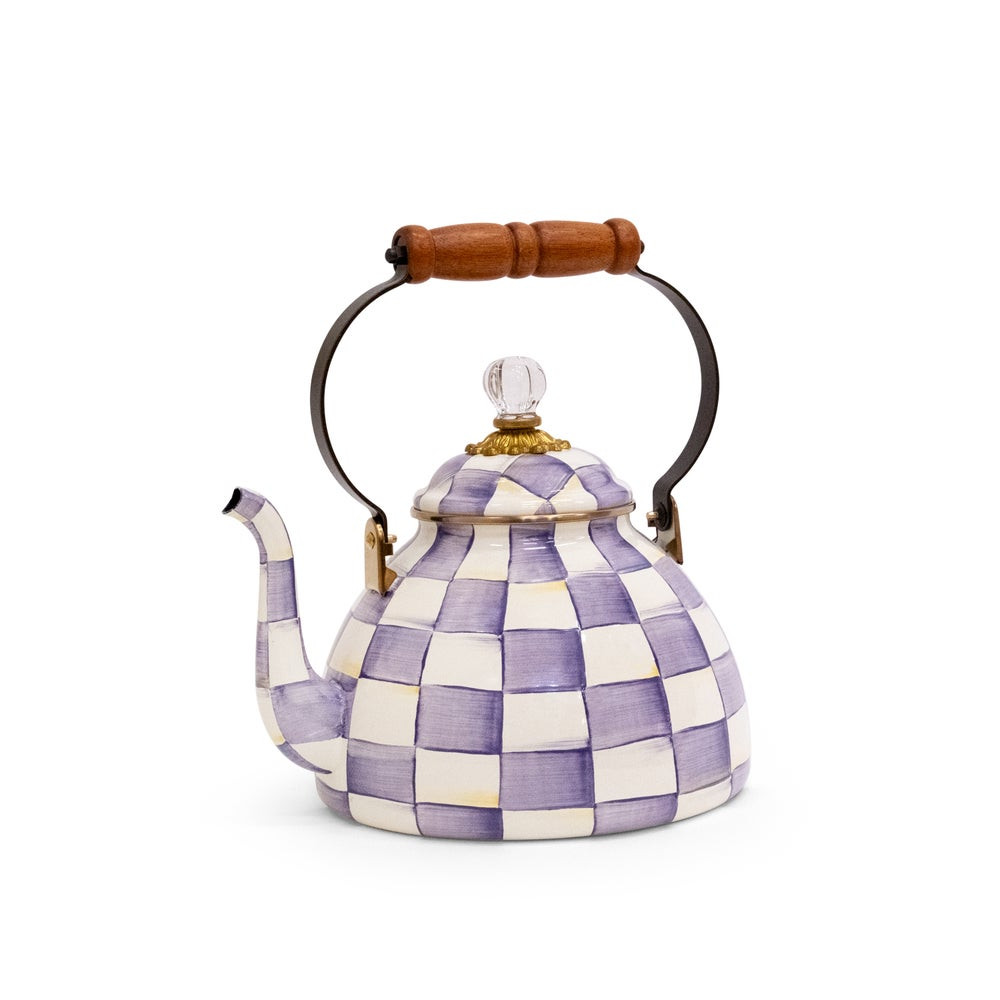 Check Tea Kettle | MacKenzie-Childs