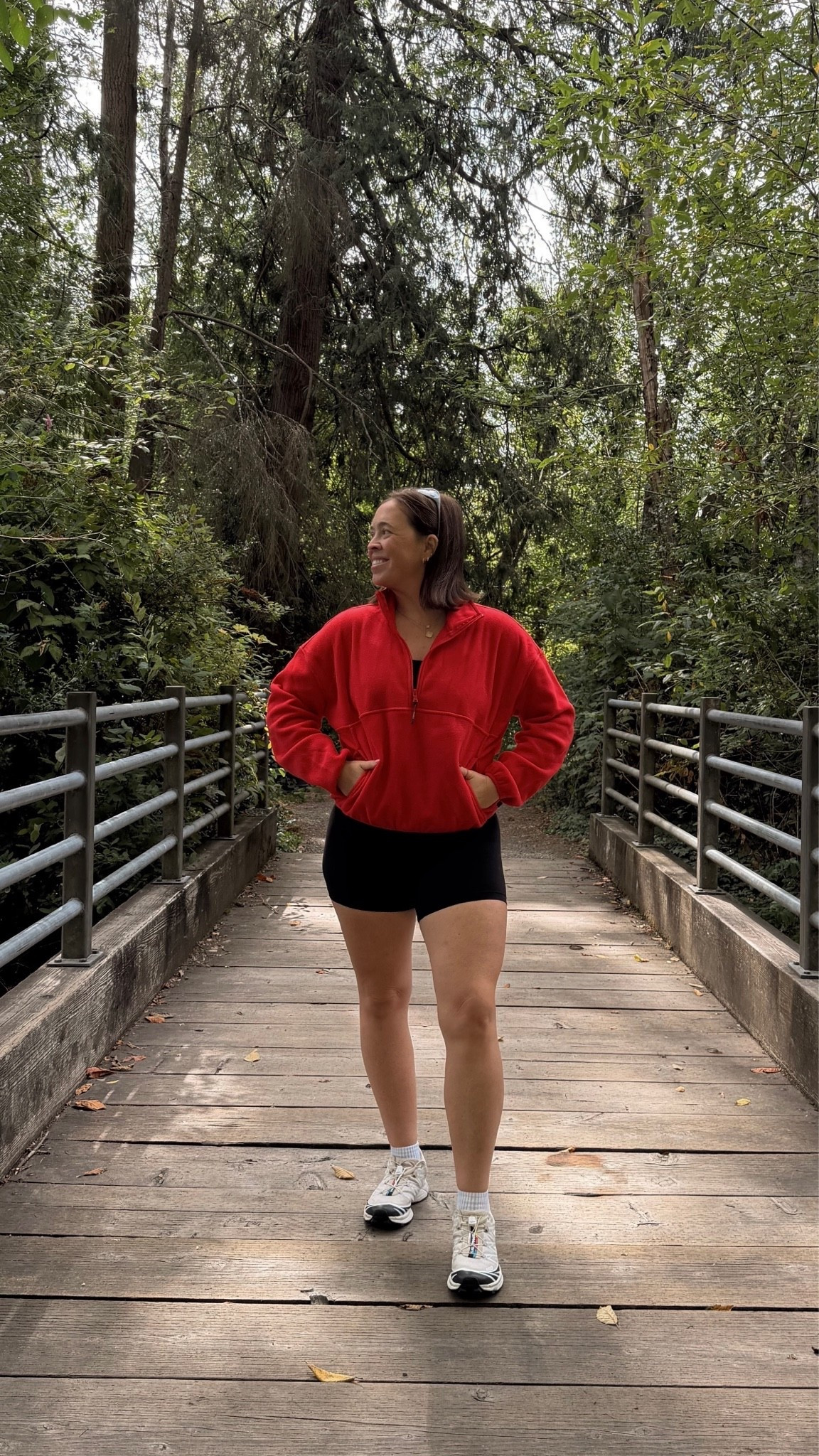 Hiking OOTD ❤️🥾 size 8/10 | M/L | 5’4”

#LTKootd #LTKfitnessgoals #LTKActive