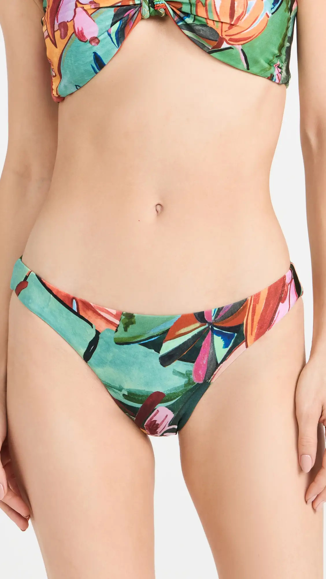 FARM Rio Banana Foliage Bikini Bottoms | Shopbop | Shopbop