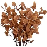 Lyacmy 35.4" 6 Pcs Fall Decor Eucalyptus Stems Artificial Flowers Autumn Decor, Fake Fall Flowers... | Walmart (US)