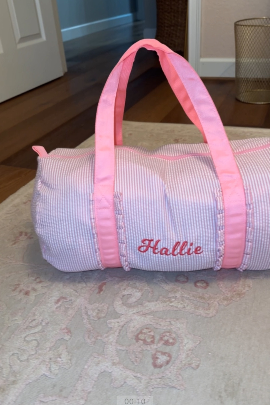 Love Hallie’s little travel bag and it comes with the little toiletry bag too! 

#LTKBaby #LTKItBag #LTKKids