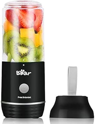 Portable Blender, Bear USB Rechargeable Personal Blender for Shakes and Smoothies, Small Smoothie... | Amazon (US)