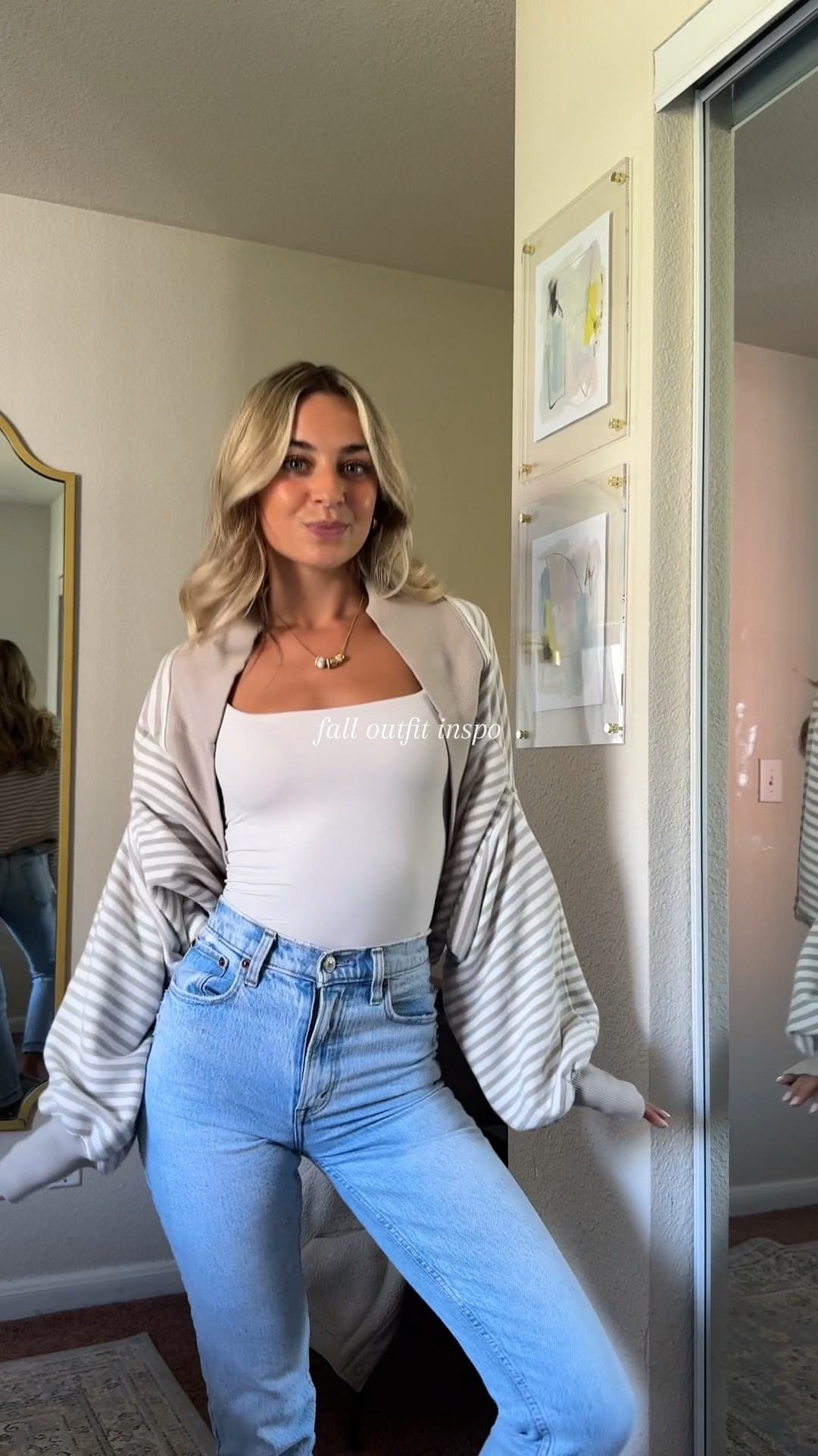 fall outfit inspo🍂🤎 these abercrombie jeans are my fav!

for reference: i am 5’3” wearing a size 23” short!

#LTKStyleTip #LTKSeasonal #LTKFallSale