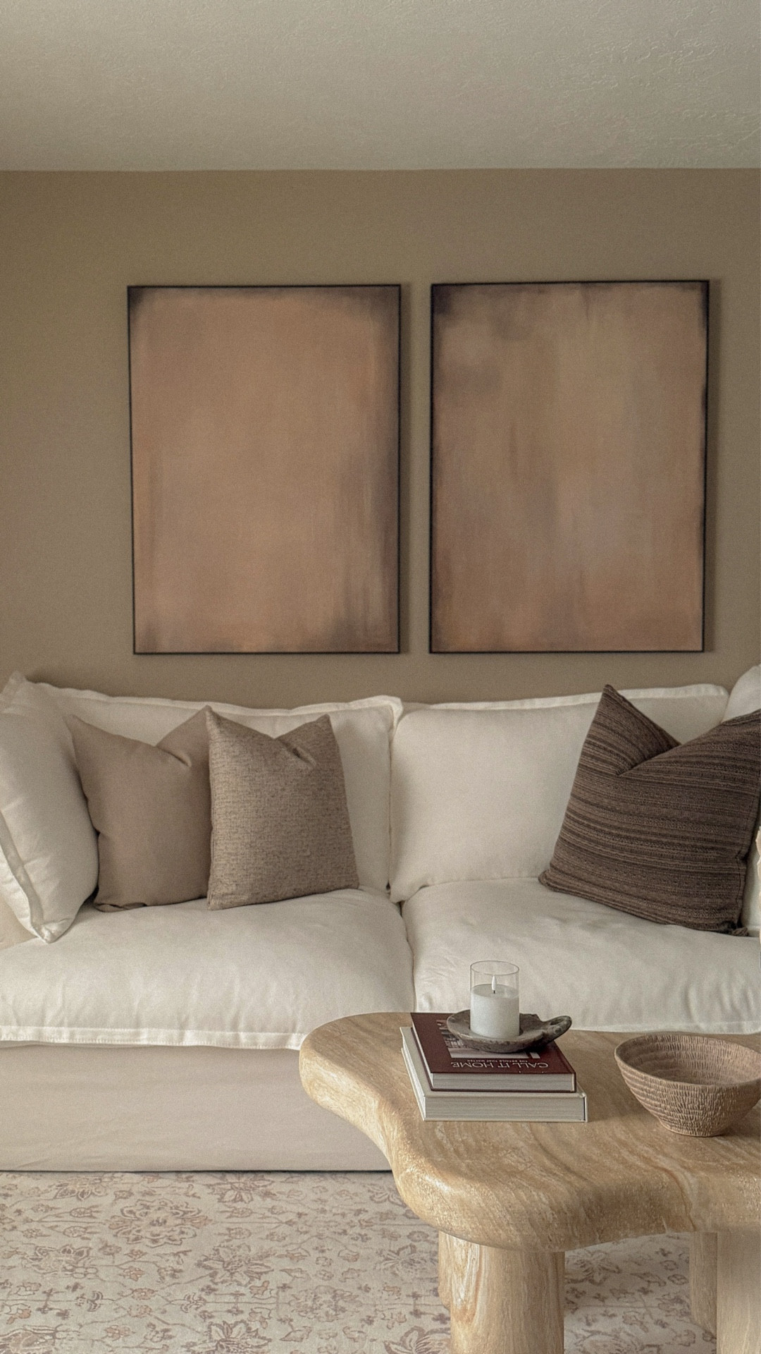 A simple upgrade that changes the whole room 🤍
This abstract wall art from @wonderartworkofficial adds the perfect calm, modern touch to my space. Handcrafted details, soft tones, and such an easy way to elevate a blank wall.
It comes as a 2-piece set (60” x 40”) with a wood frame and is lightweight and easy to hang.

Comment “art” for direct link 
Use code JOYCE40 for 40% off your first order 🤍

#AbstractWallArt #HomeDecor #WallArt #MinimalHome #HomeInspo

#LTKSaleAlert #LTKActive #LTKHome