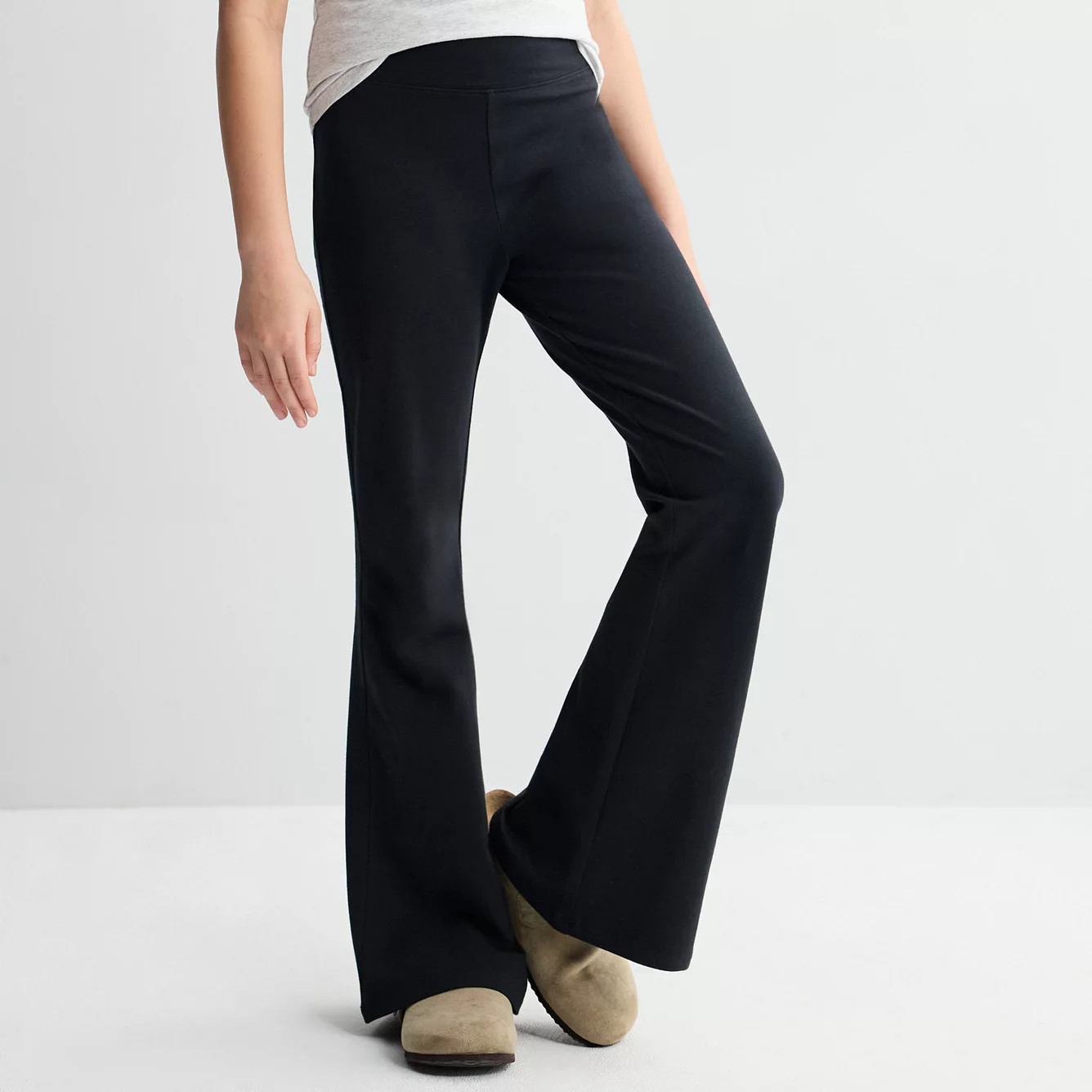 Girls 7-16 SO\u00ae High Rise Flare Leggings in Regular & Plus Size | Kohl's