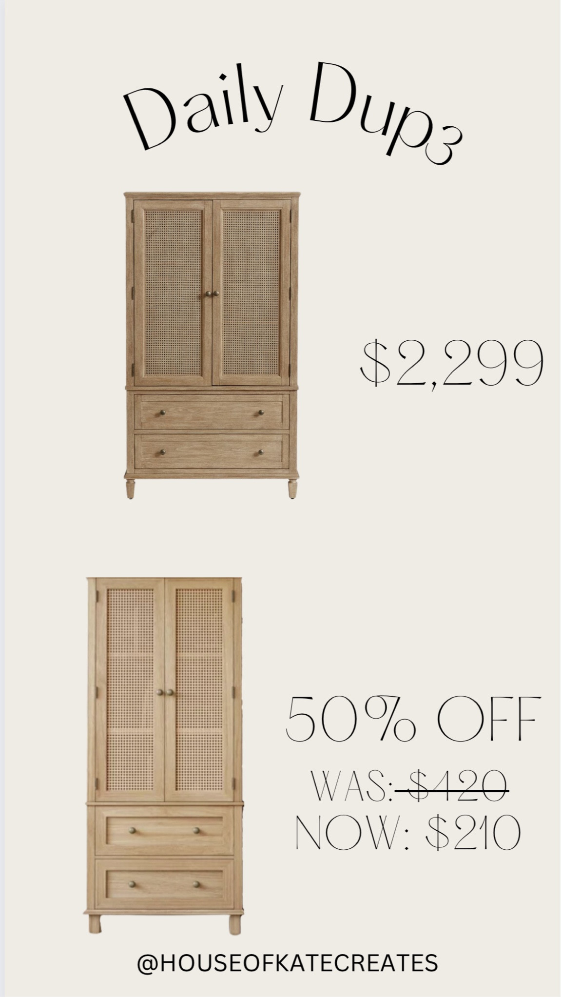 The price on this dupe is so amazing!! Get the look for less!

#LTKhome