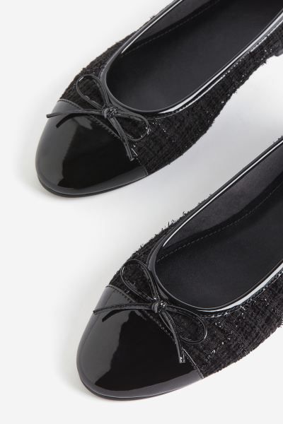 Ballet Flats - Black - Ladies | H&M US | H&M (US + CA)