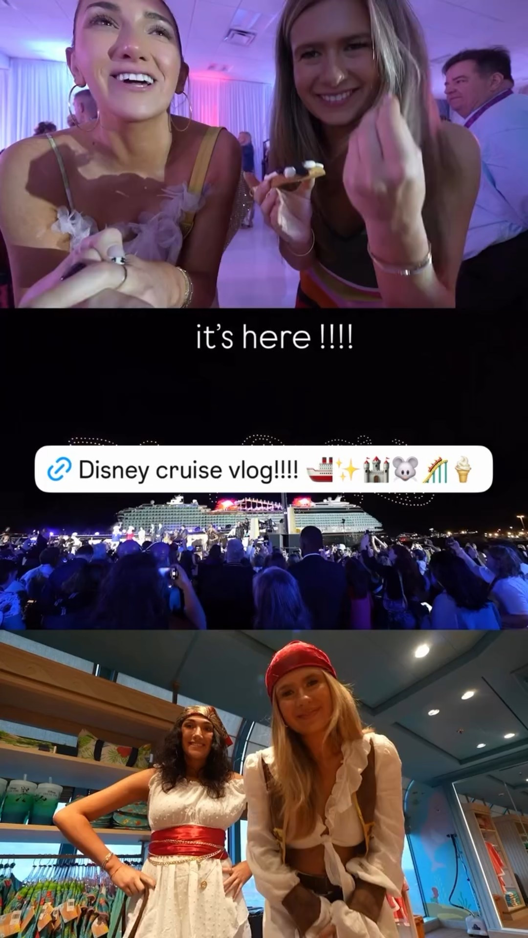 disney cruise vlog is live! 🛳️