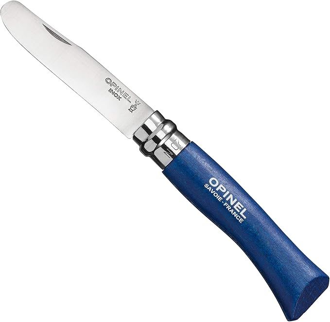 Opinel My First No.7 Stainless Steel Children’s Folding Pocket Knife with Safety Rounded Tip | Amazon (US)