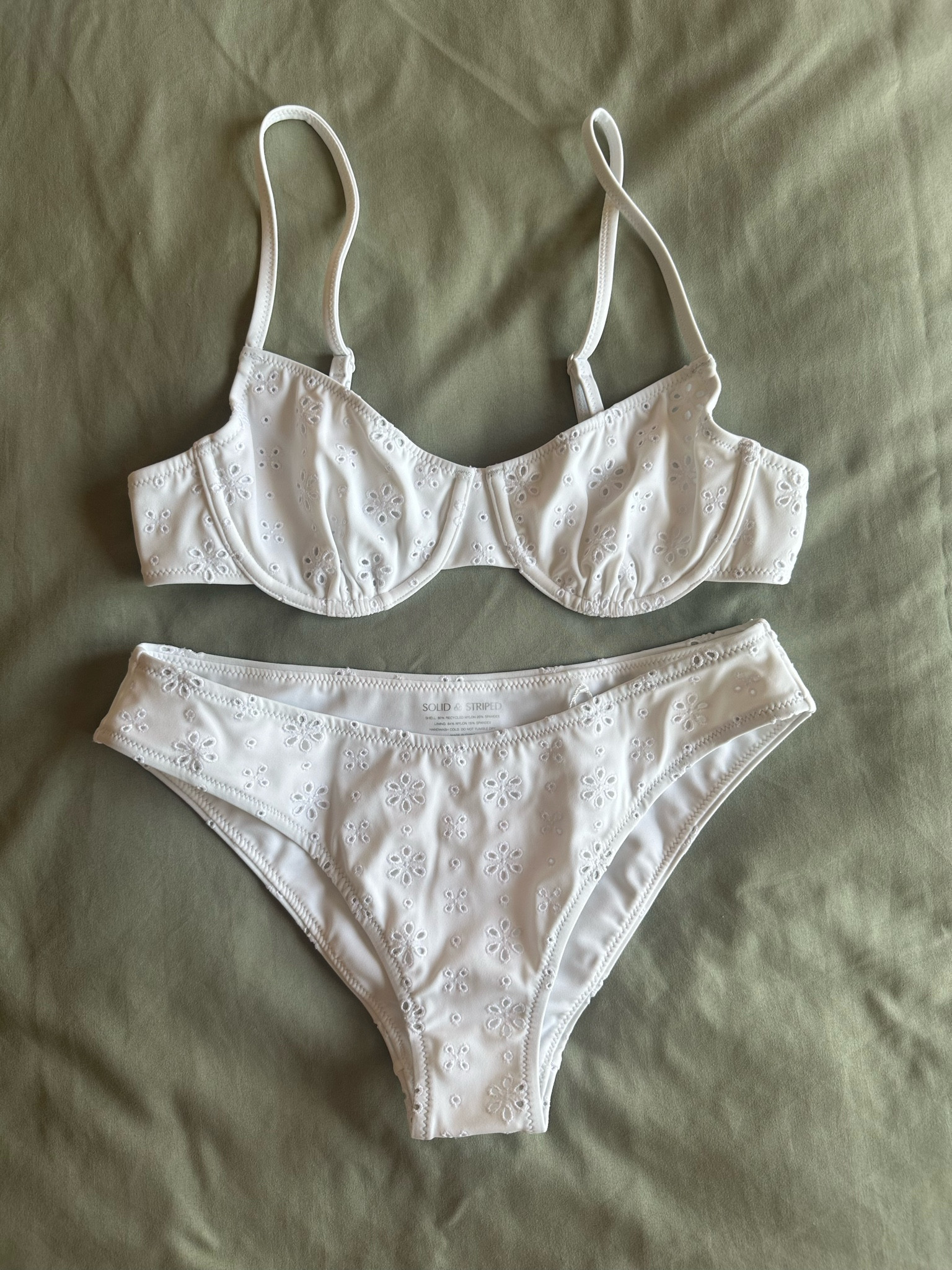 Solid & Striped Bikini Set for all your summer trips

Bridal white bikini finds! 

#LTKSeasonal #LTKWedding #LTKTravel
