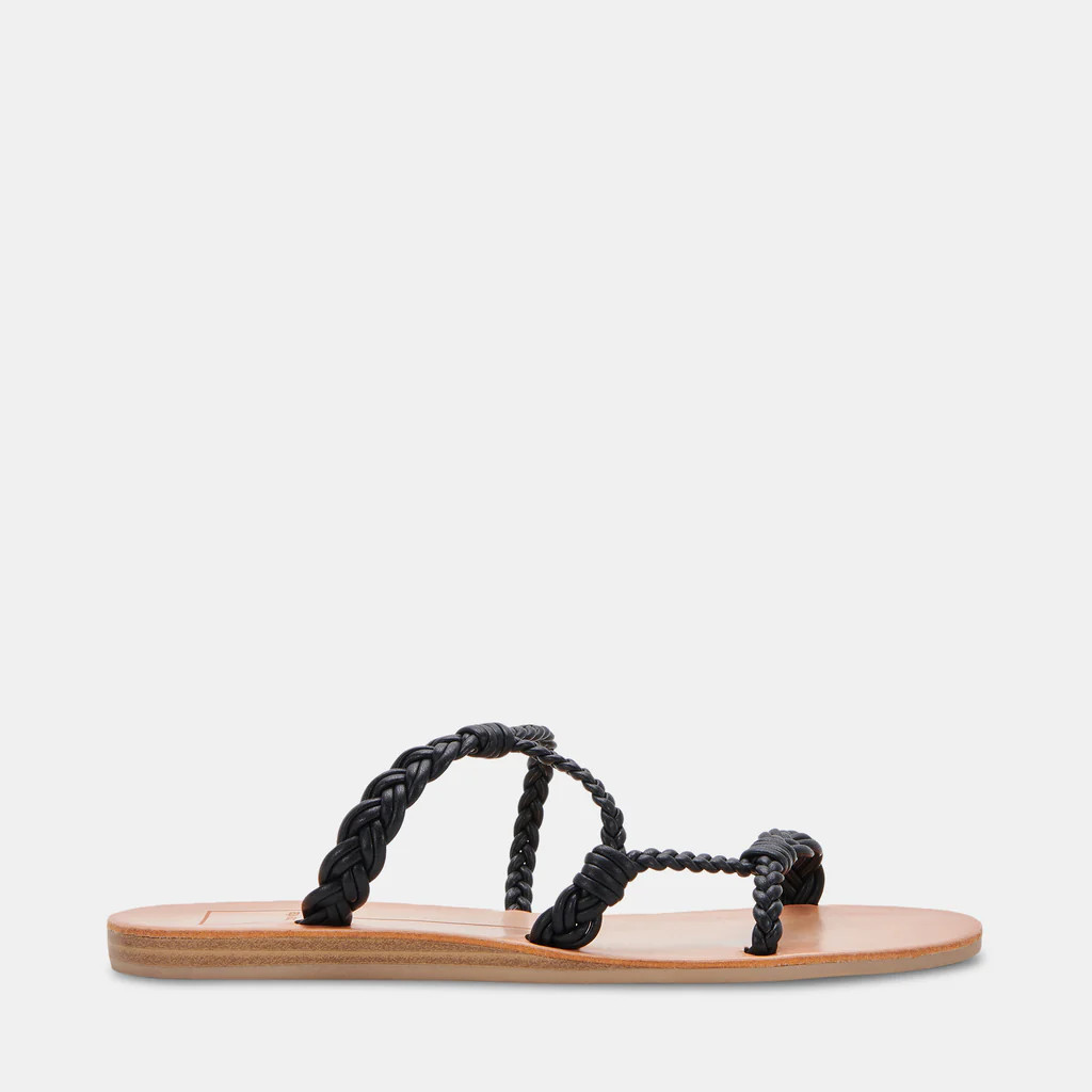 DION SANDALS BLACK STELLA | DolceVita.com