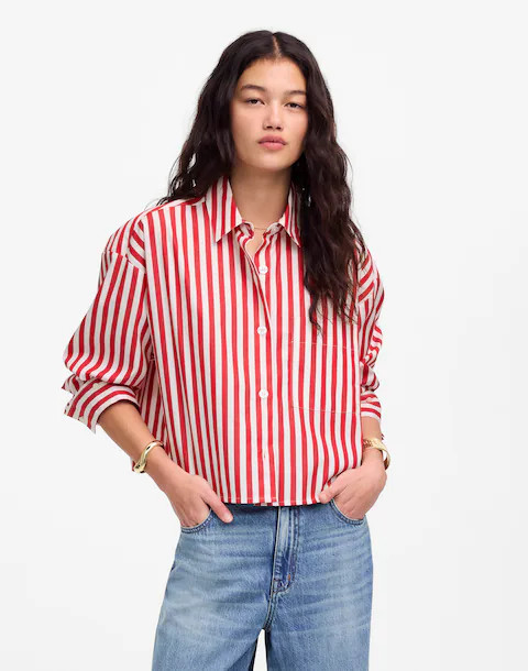 Straight-Hem Shirt | Madewell