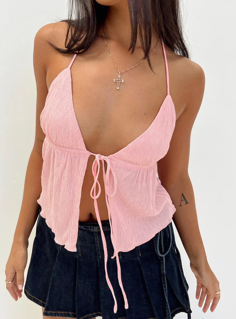 Chantria Top Pink | Princess Polly US