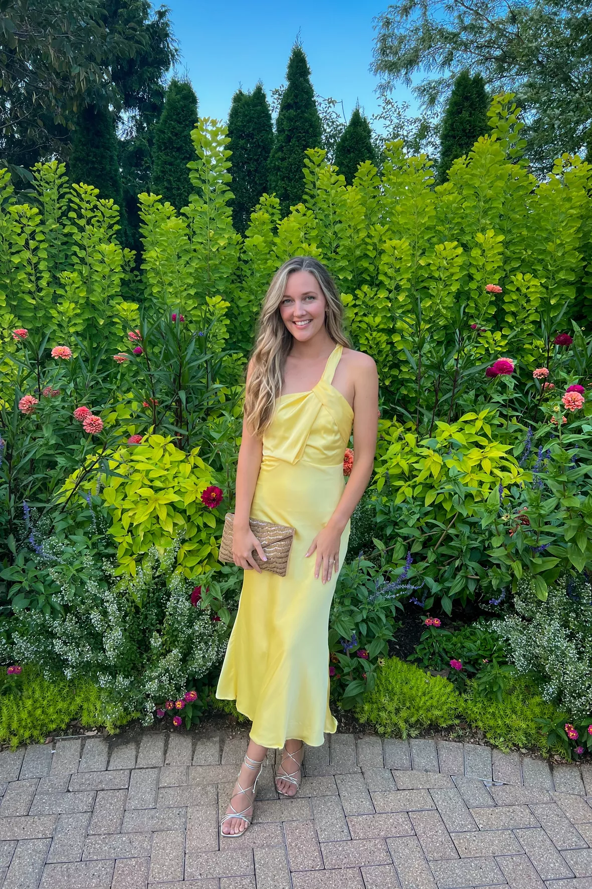 andie anderson yellow dress Inspired Moments Andie Anderson Yellow Dress -