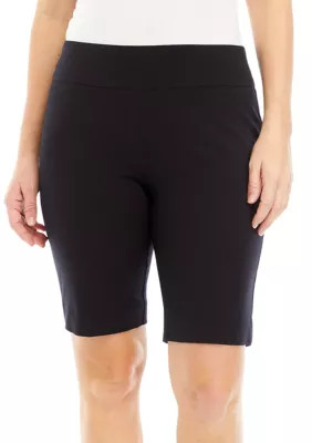 Crown & Ivy™ Women's Bistretch Bermuda Shorts | Belk