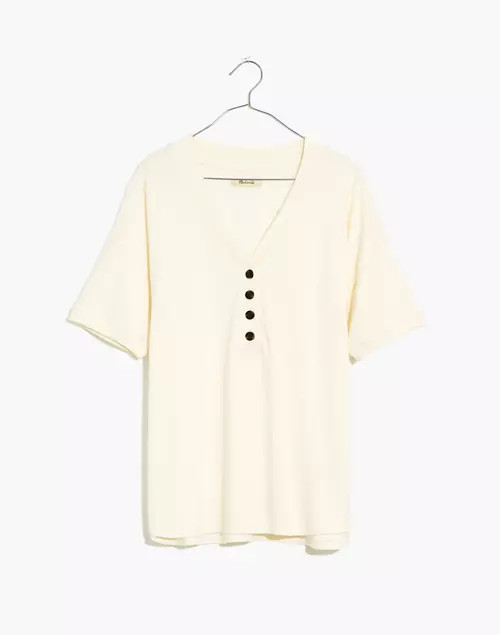 Relaxed Henley Tee | Madewell