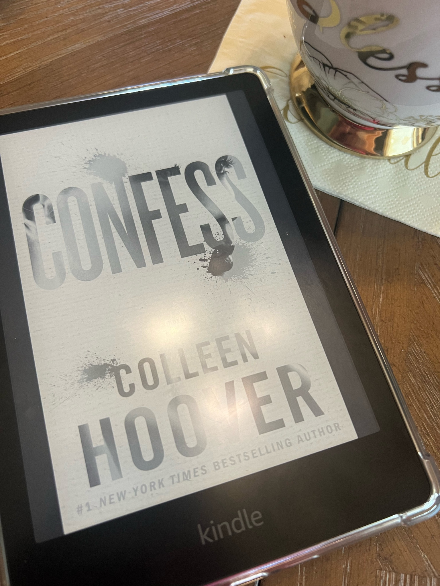 Colleen Hoover Confess novel ⭐️⭐️⭐️⭐️
E book
Amazon
Kindle
Clear cover
What I’m reading
February 
Bookclub 
Gift ideaas

#LTKGiftGuide #LTKhome #LTKfindsunder50