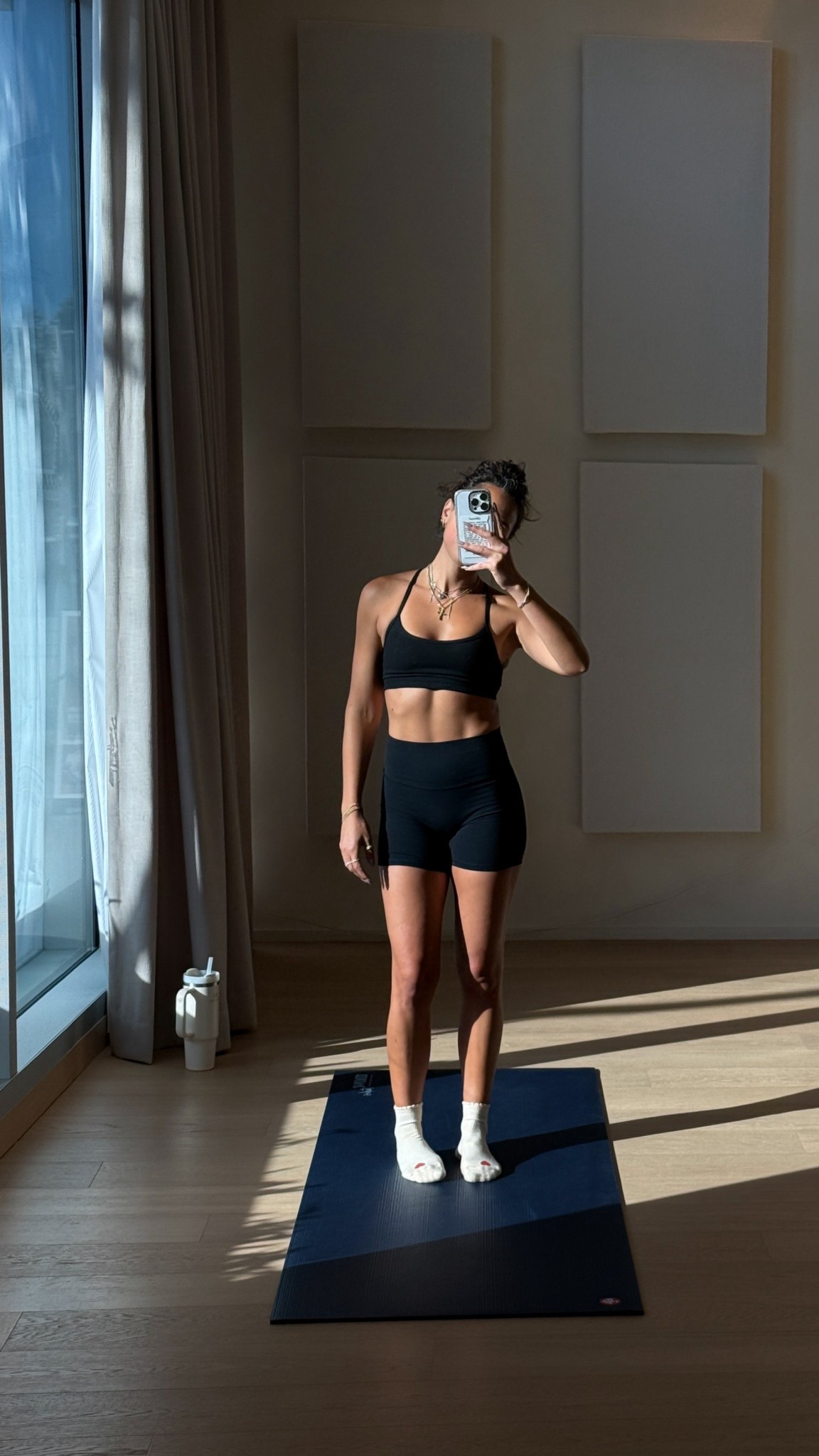 Pilates outfit of the day 🖤

#LTKActive #LTKootd