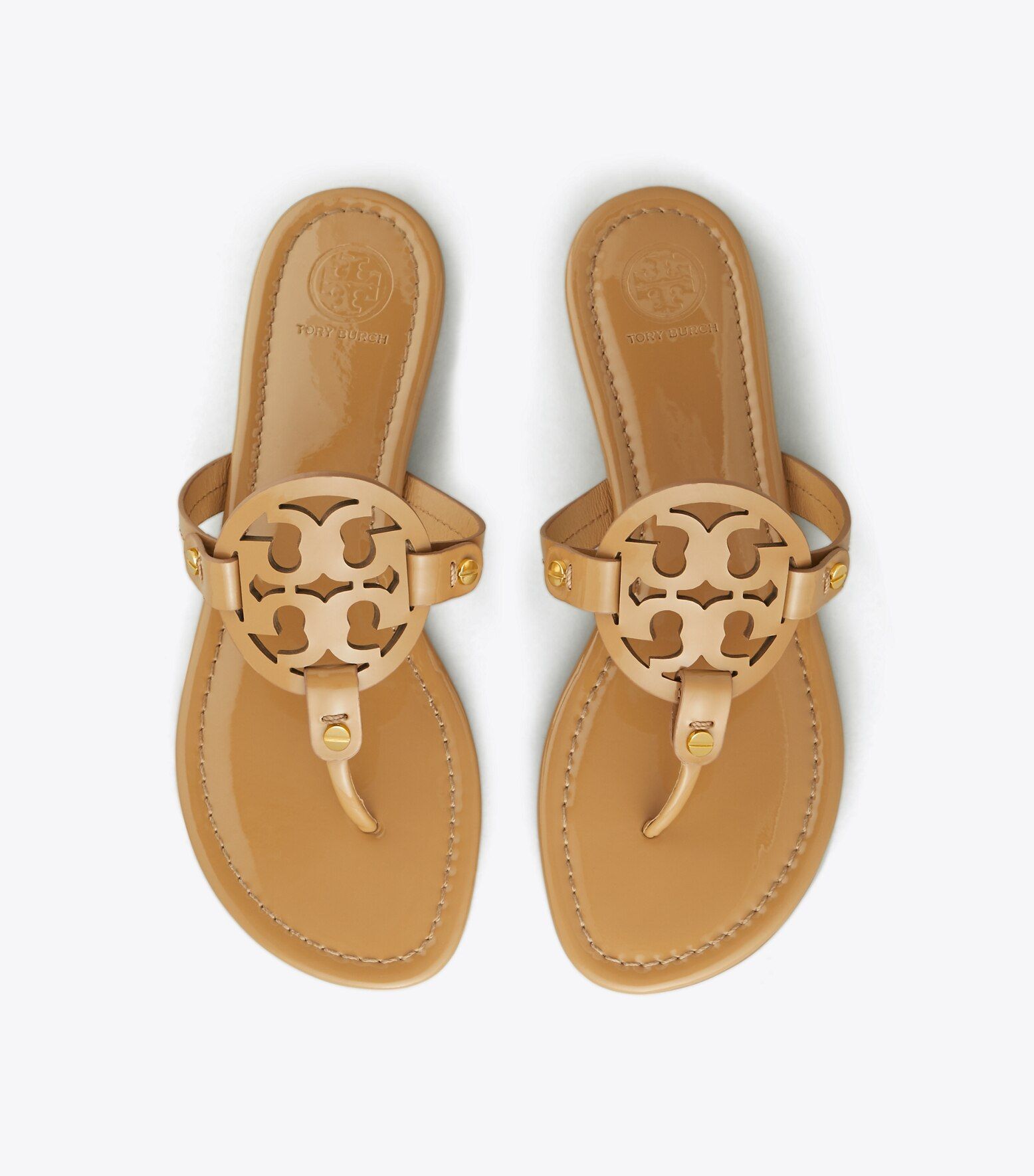 Tory Burch Miller Sandal, Patent Leather: Women's Shoes  | Tory Burch | Tory Burch (US)