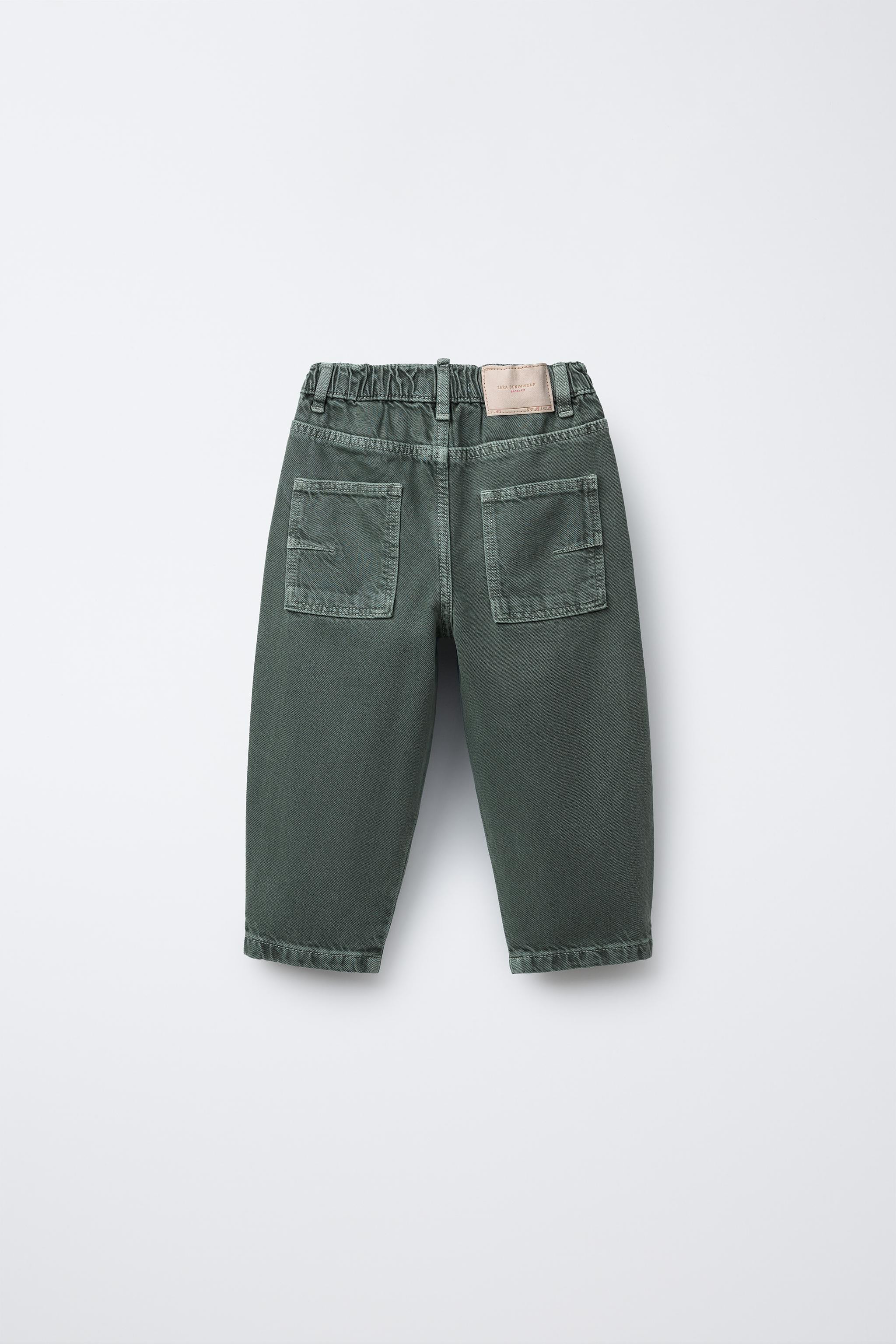 TWILL BAGGY TROUSERS | Zara UK