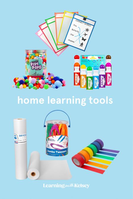 My favorite & most used home learning tools! You can create so many different activities & endless fun  for your littles! 🎨❤️✨

home learning | fine motor | home school | toddler | kids | affordable | amazon 

#LTKkids #LTKMostLoved #LTKhome