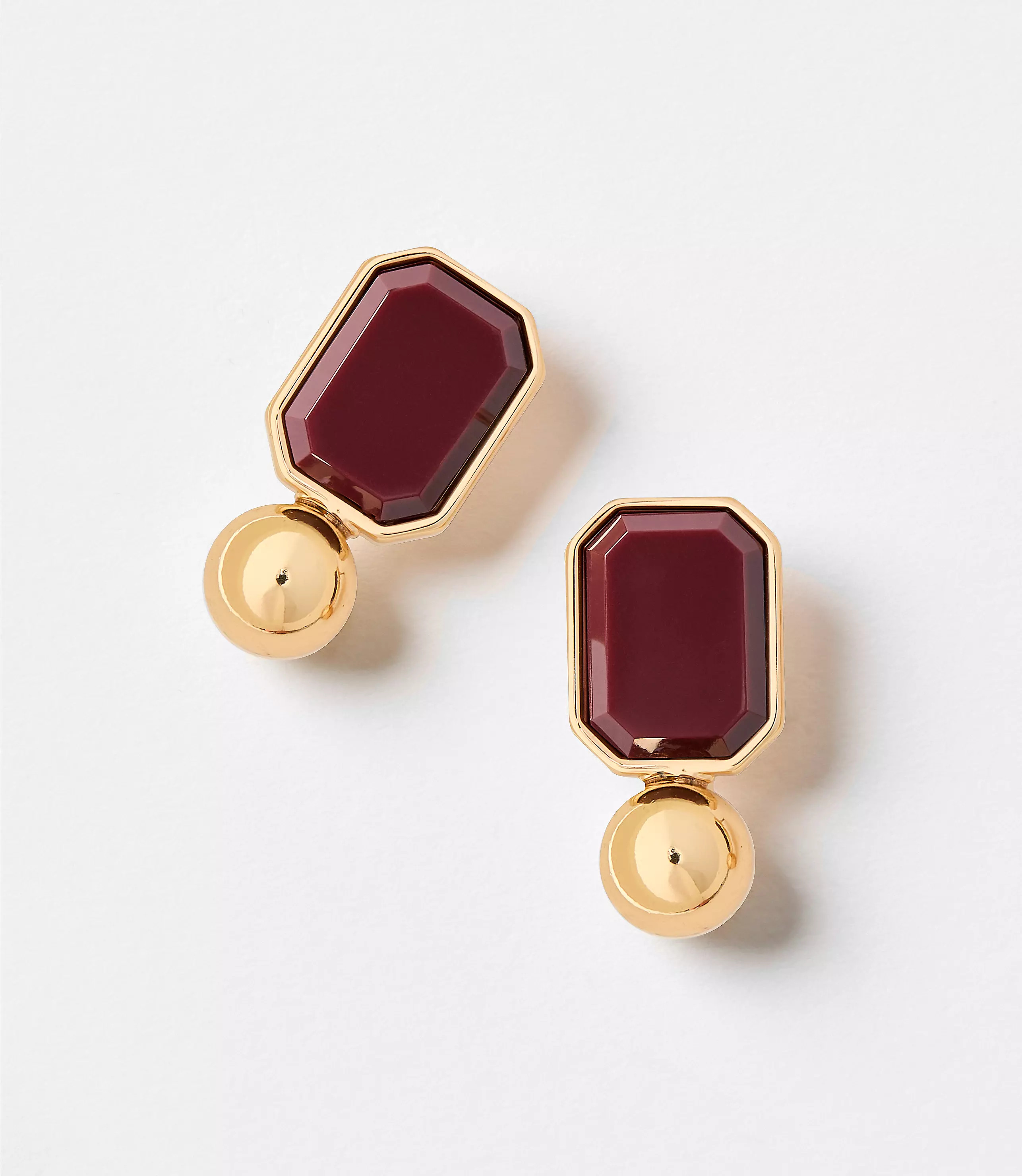 Resin Square Drop Earrings | LOFT
