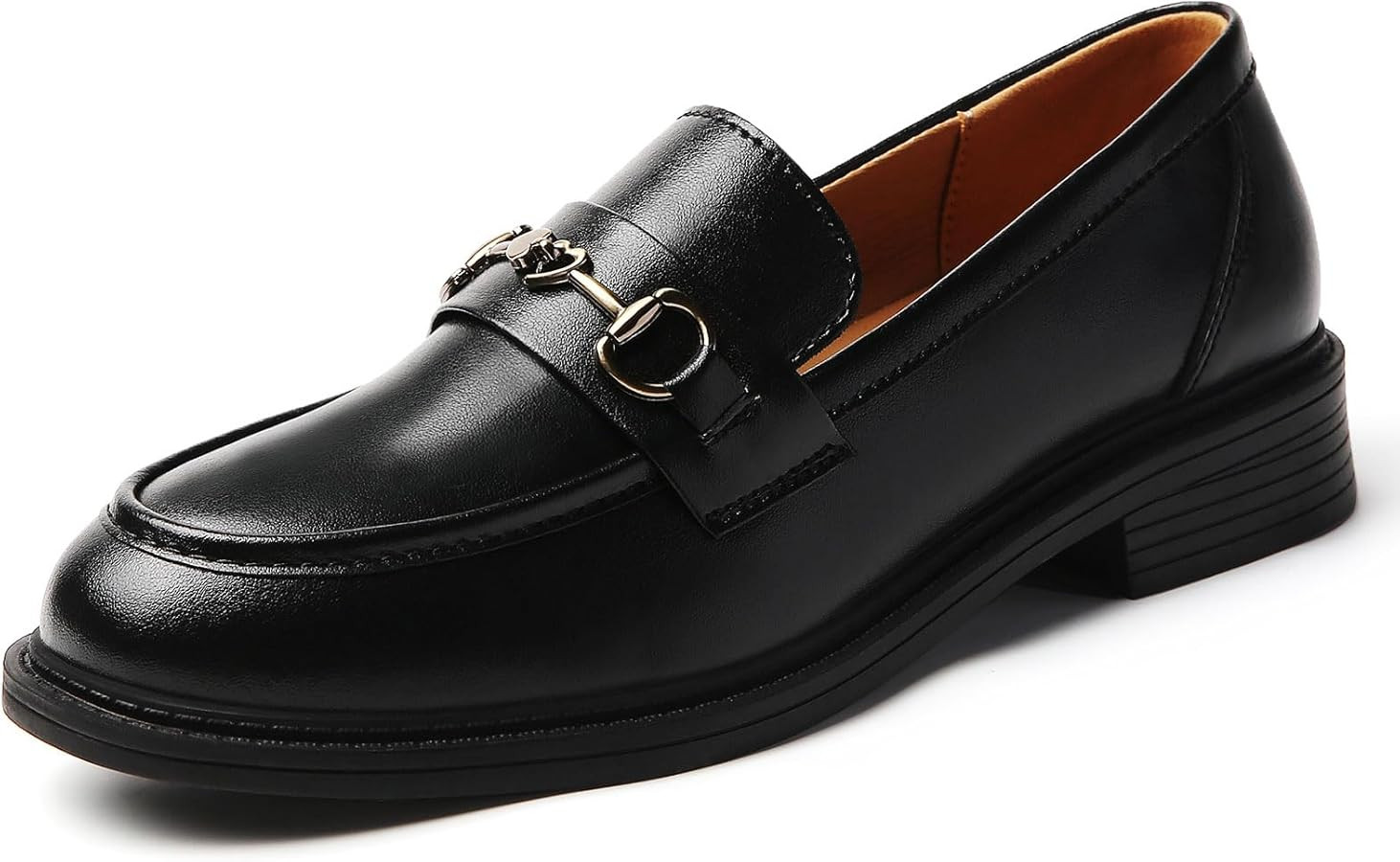 Penny Loafers for Women Comfortable Black Business Professional Shoes Womens Penny Loafers & Slip... | Amazon (US)