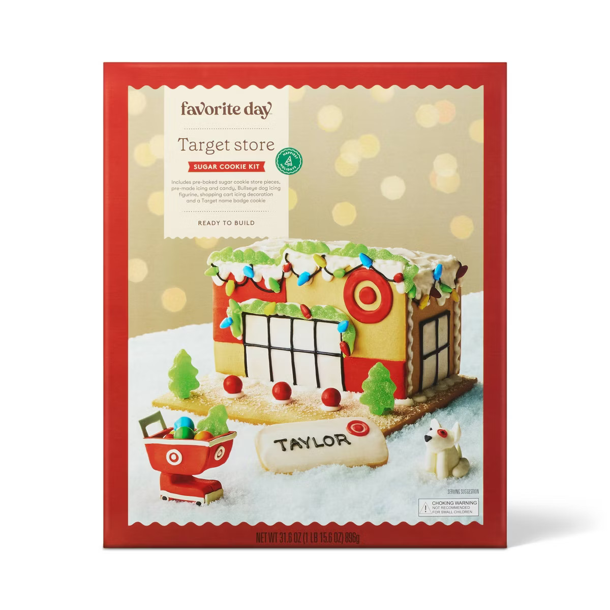 Christmas Target Store Sugar Cookie Gingerbread House Kit - 31.6oz - Favorite Day™ | Target