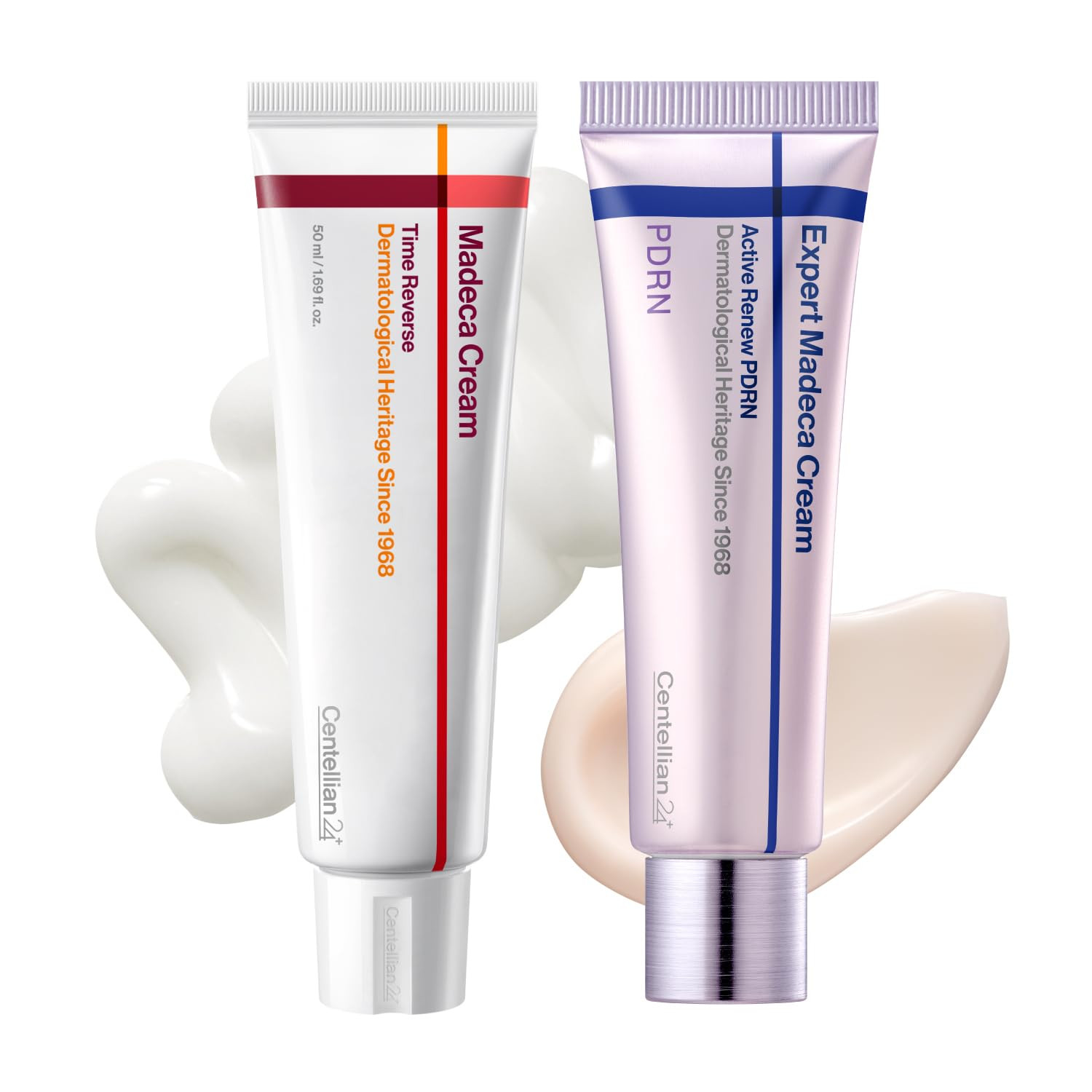CENTELLIAN 24 Madeca Cream Time Reverse + Expert Madeca Cream Active Renew PDRN Bundle (2 x 1.69 ... | Amazon (US)