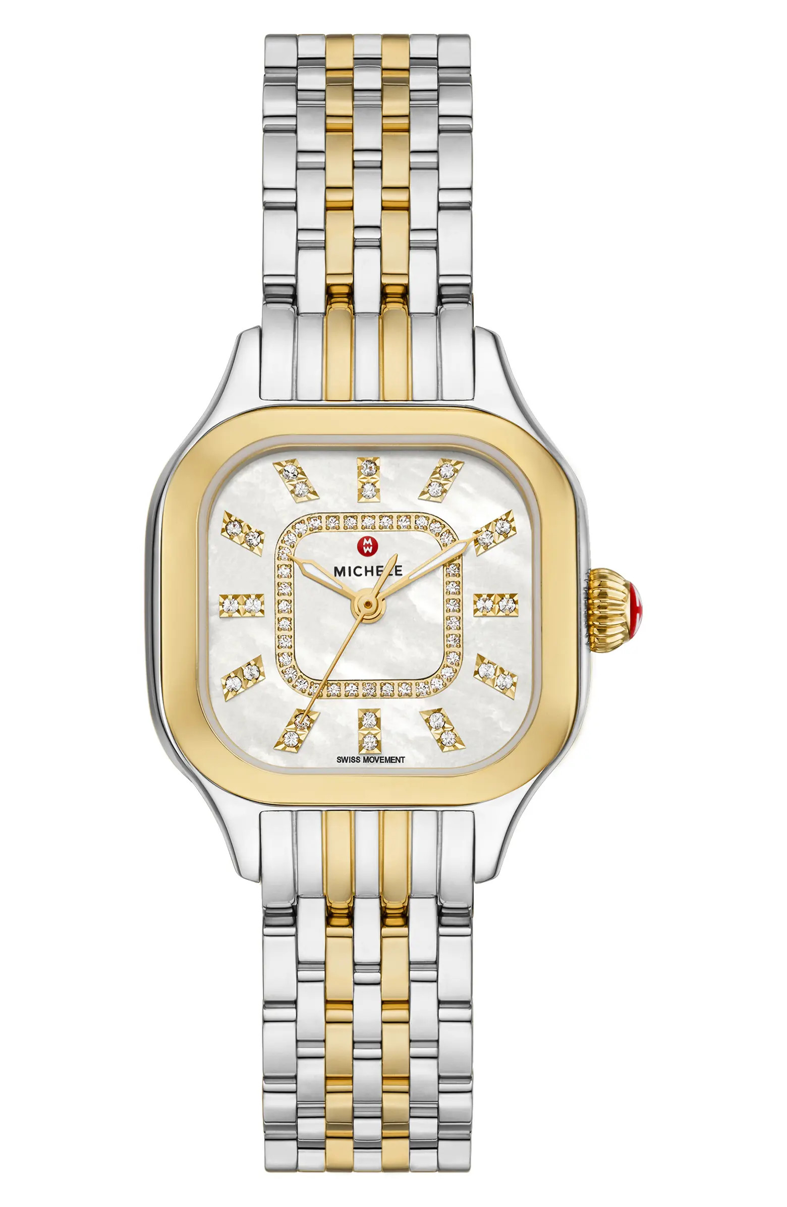 Meggie Diamond Dial Two-Tone Bracelet Watch, 29mm | Nordstrom