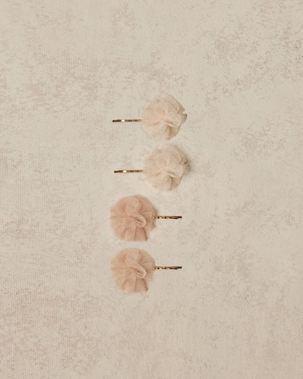 pom pom pins | dusty rose, antique | Noralee