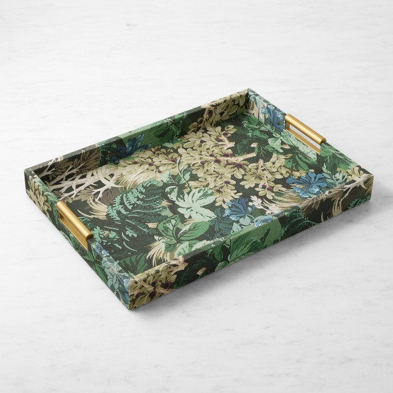 Fern Forest Jute Tray | Williams-Sonoma