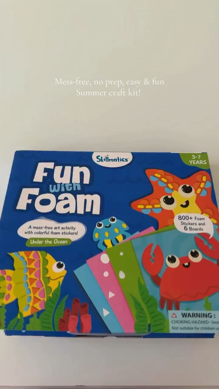 A fun and easy summer craft that is perfect for toddlers and kids. My kids love that they can create pictures using their favorite shapes and colors while making fun patterns and designs. I have the link in my bio to check it out! 

 #Summercrafts #toddlercrafts #kidcrafts #craftsforkids