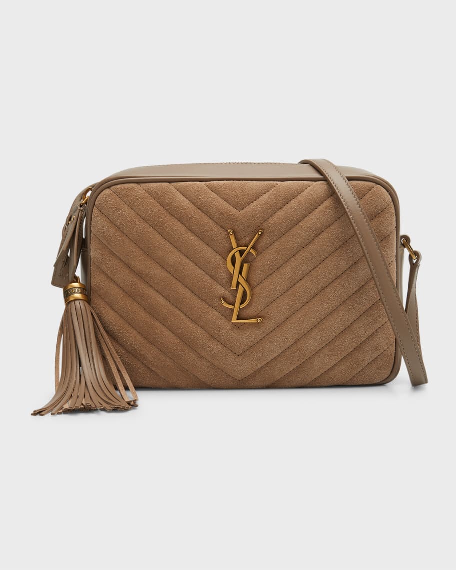 Lou Medium YSL Quilted Leather Crossbody Bag | Neiman Marcus