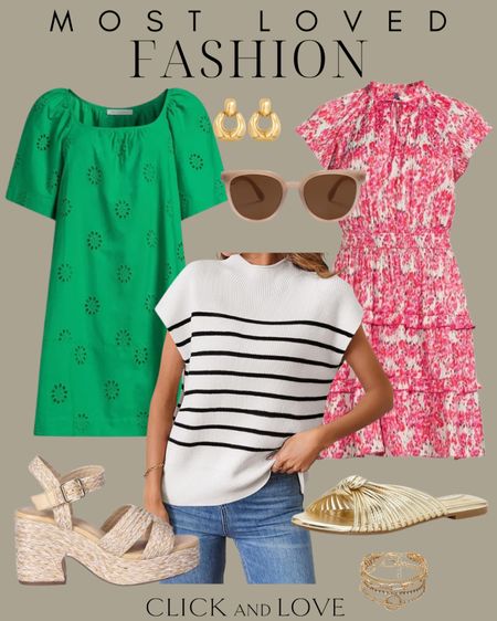 Most loved fashion finds! This green dress is so fun 👏🏼

Dress, dresses, geeen dress. Pink dress, stripe shirt, women’s top, sandals, wedges, sunnies, sunglasses, slides, gold jewelry, earrings, bracelets, Walmart, Walmart fashion, free assembly , gold earrings, Womens fashion, fashion, fashion finds, outfit, outfit inspiration, clothing, budget friendly fashion, summer fashion, spring fashion, wardrobe, fashion accessories, Amazon, Amazon fashion, Amazon must haves, Amazon finds, amazon favorites, Amazon essentials #amazon #amazonfashion

#LTKstyletip #LTKfindsunder100 #LTKmidsize