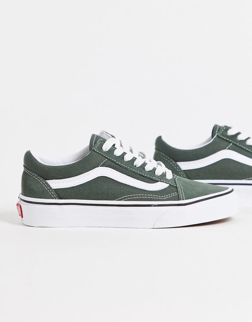 Vans Old Skool sneakers in green | ASOS (Global)