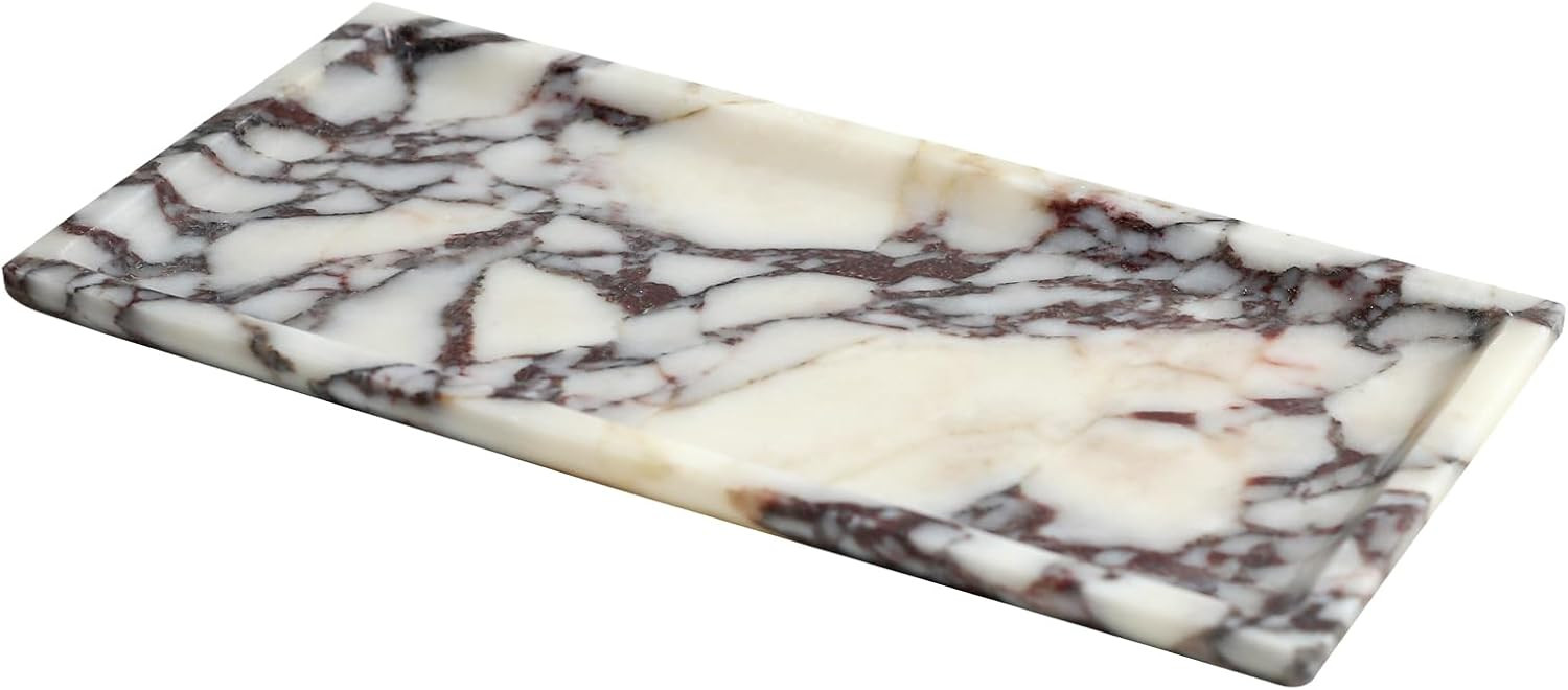 Natural Marble Tray, Coffee Table, Food, Fruit, Paper Cup, Cake Display, Coffee bar, Family Gathe... | Amazon (US)