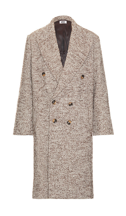 KROST Elliot Wool Overcoat in Grey. Size M. Also in S, L, XL/1X. | Revolve Clothing (Global)